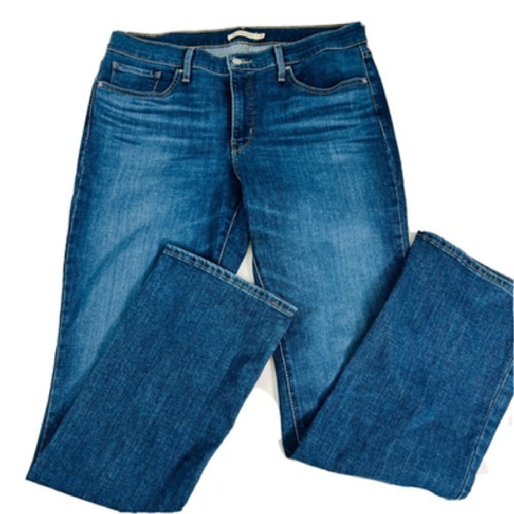 Levi's 315 Women's Shaping Bootcut Jeans Size 32x32 Blue Denim Straight Leg